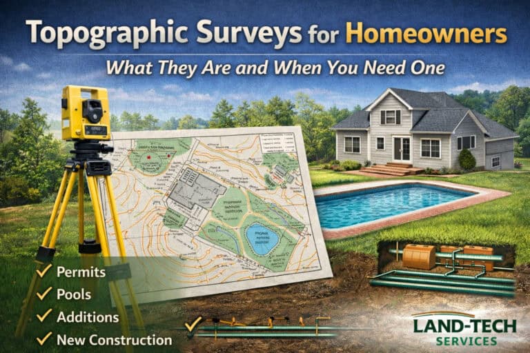 Topographic Survey for Land Development and Construction.